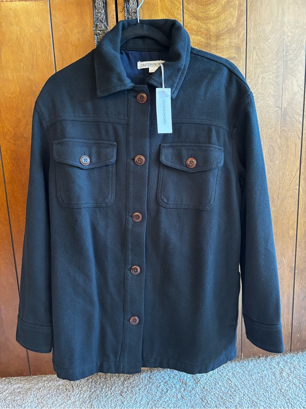 Outerknown Black Men's Blanket Jacket